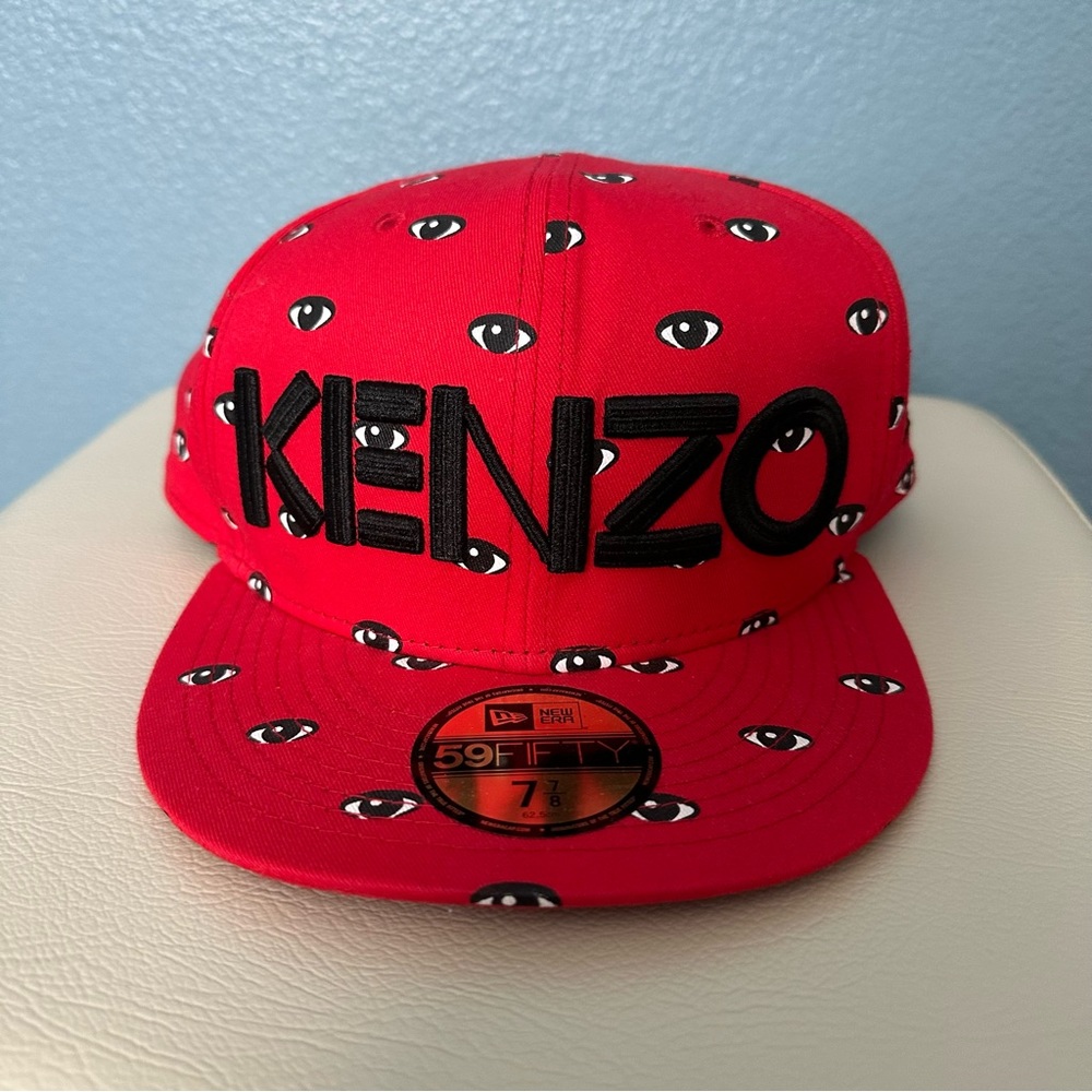 KENZO Paris X New Era 59Fifty Eye Hat 7 7/8 62.5 cm